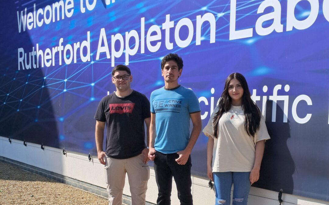 Miembros de SAPHIR inician trabajos en el Laboratorio Rutherford Appleton del Reino Unido 
