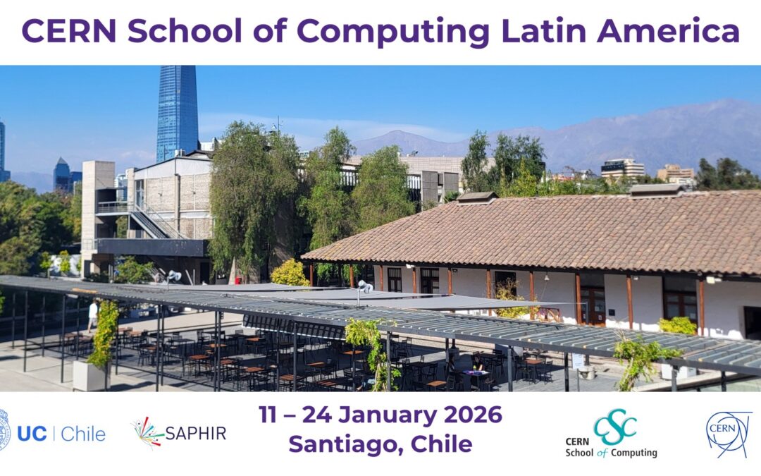 Tendiendo puentes entre la ciencia y la computación: la CERN School of Computing llega a Chile