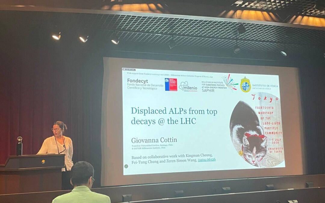 Investigadora del Instituto Milenio SAPHIR destaca representando a Latinoamérica en Workshop Internacional en Japón