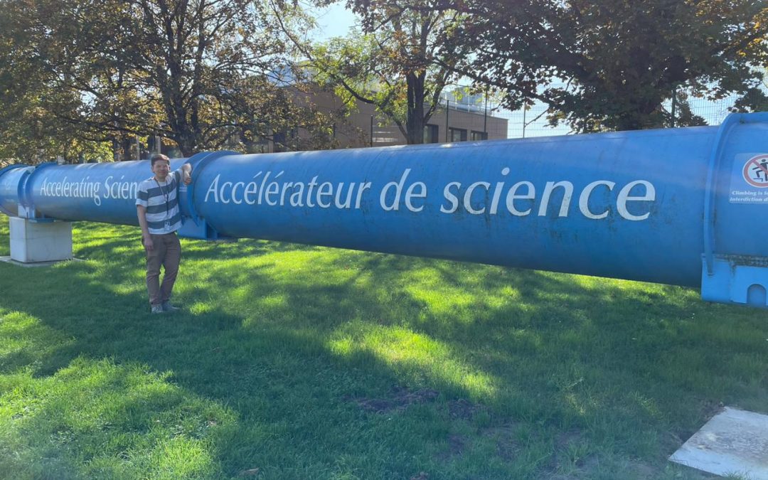 Learn about the experience of Sebastián, an engineer from the SAPHIR Millennium Institute, who traveled to CERN to learn about the new detector.