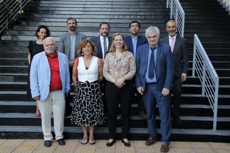Task Force: comisión del CERN en Chile visita instalaciones del Instituto Milenio SAPHIR en la UNAB