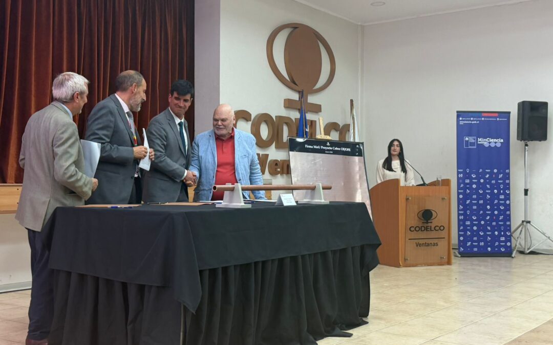 Instituto Milenio SAPHIR participa en histórico acuerdo para el desarrollo de cobre de alta pureza junto a Codelco División Ventanas