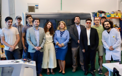 Embajadora de Italia en Chile visita dependencias de SAPHIR en la Universidad Andrés Bello