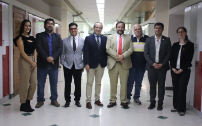 Embajador de Israel en Chile visita dependencias de SAPHIR en UNAB