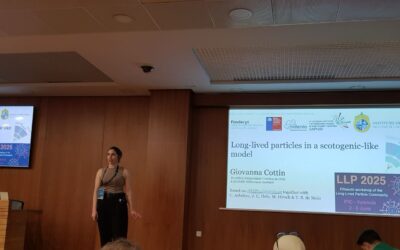 Giovanna Cottin, Investigadora Asociada de SAPHIR, destaca como la única chilena presente en el principal encuentro internacional sobre Física de Partículas «Long-Lived»